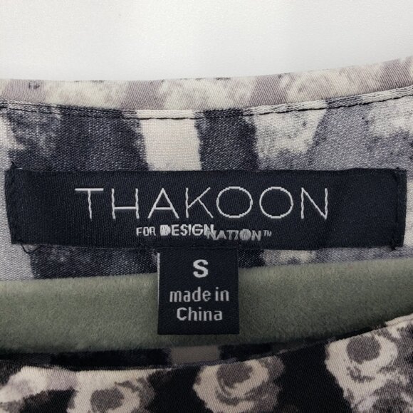 Thakoon Black and White Long Sleeve Dress - Picture 4 of 11